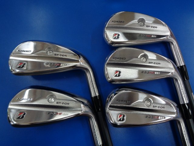 中古ゴルフ 233HF 5本の写真