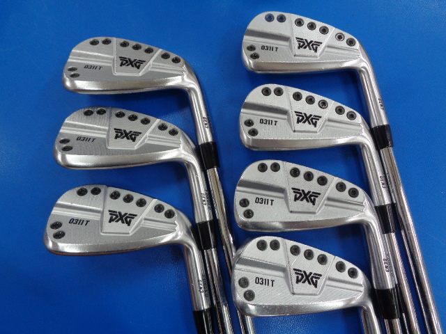 中古ゴルフ PXG アイアンセットの写真