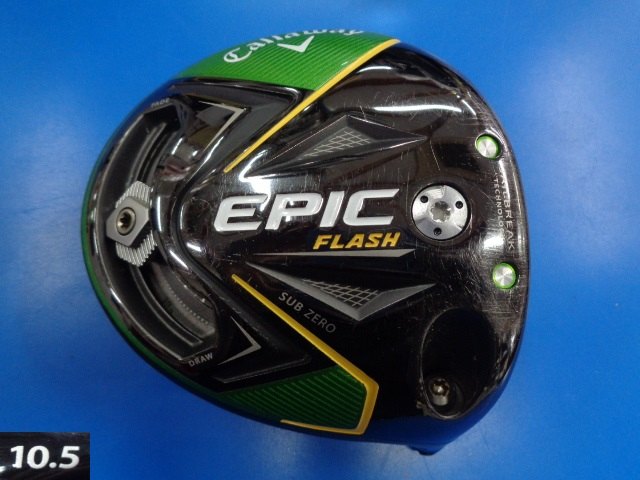 中古ゴルフ EPIC FLASH SUB ZERO 10.5°