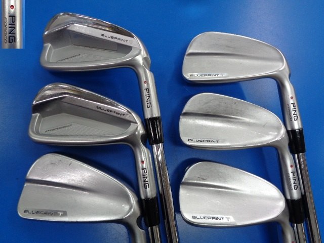 中古ゴルフ PING アイアンセットの写真