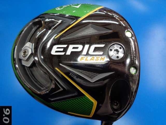 中古ゴルフ EPIC FLASH SUB ZERO 9°の写真
