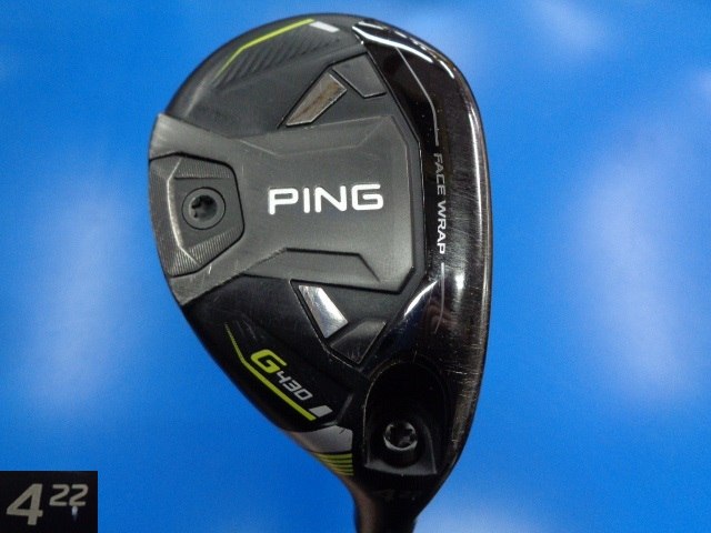 中古ゴルフ G430 HYBRID #4 22°の写真