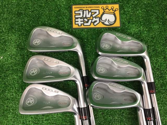 中古ゴルフ DCI701 TOUR 6本の写真