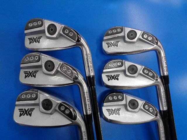 中古ゴルフ PXG アイアンセットの写真
