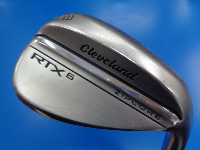 中古ゴルフ RTX-6 ZIPCORE 58-10 58°