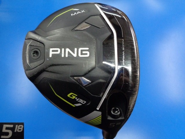 中古ゴルフ G430 MAX 5W 18°