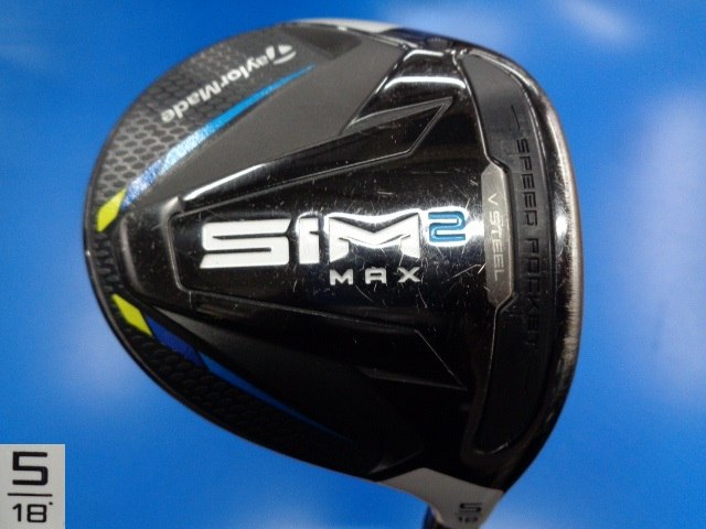 中古ゴルフ SIM2 MAX 5W 18°の写真