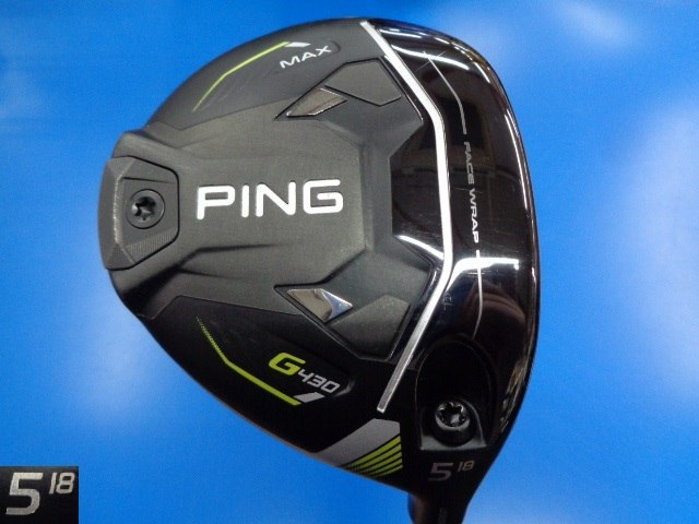 中古ゴルフ G430 MAX 5W 18°の写真