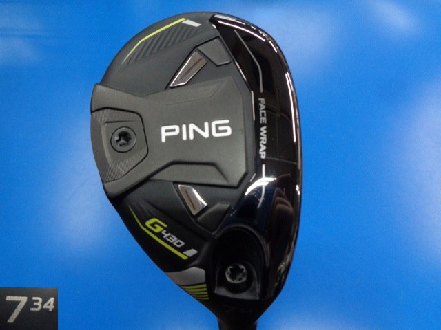 中古ゴルフ G430 HYBRID #7 34°の写真