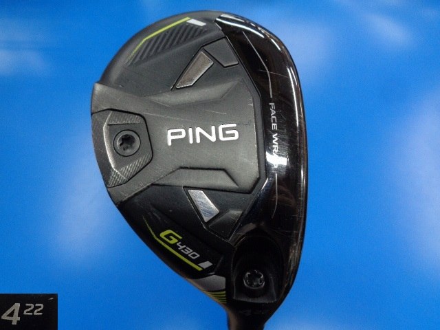 中古ゴルフ G430 HYBRID #4 22°の写真