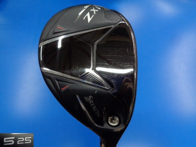 中古ゴルフ スリクソンZXi HYBRID #5 25°の写真