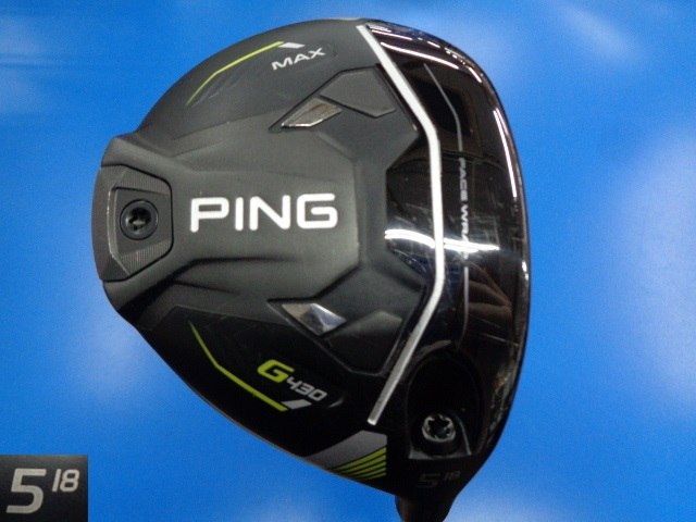 中古ゴルフ G430 MAX 5W 18°の写真
