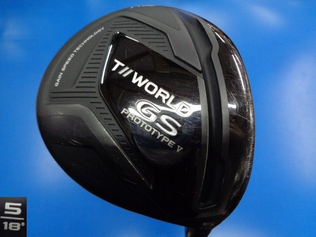 中古ゴルフ ツアーワールドGS PROTOTYPE V 5W 18°の写真