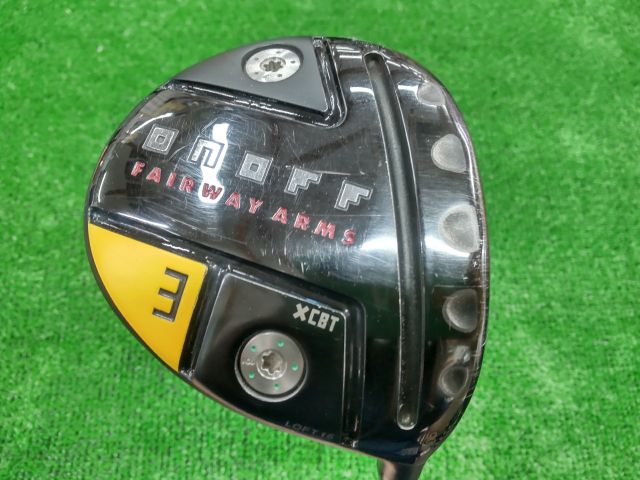 中古ゴルフ ONOFF ARMS KURO 2021 3W 15°