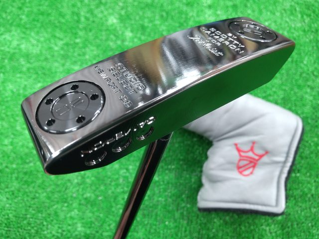 中古ゴルフ スタジオセレクトニューポート2.6 ブラックDLC加工