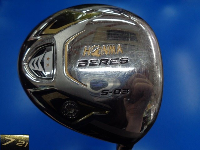 中古ゴルフ BERES S-03 7W 21°