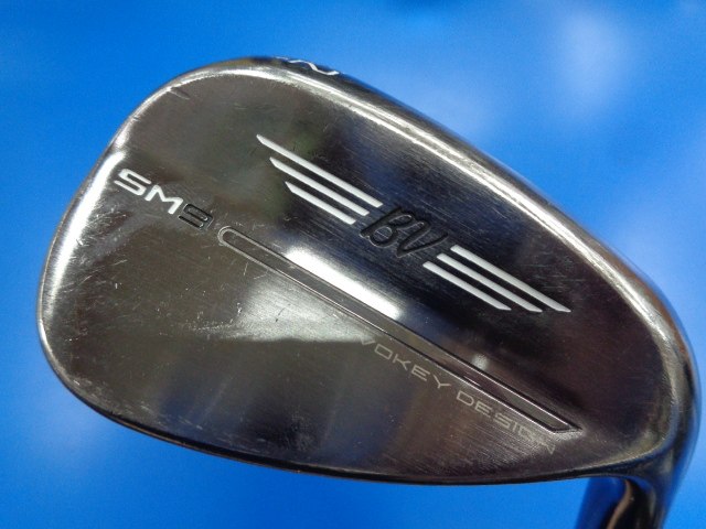 中古ゴルフ ボーケイSM9ブラッシュドスチール52-08F 52°