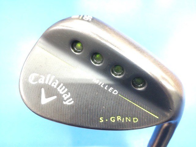 中古ゴルフ MD3 MILLED マットブラック 56-10S 56°