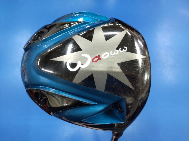 中古ゴルフ Waoww ワオ RV-555ブルー 10.5°