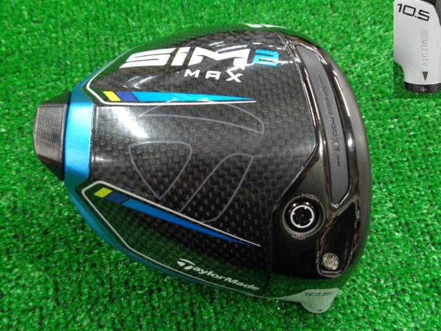 中古ゴルフ SIM2 MAX ツアー支給品 +刻印 10.5°