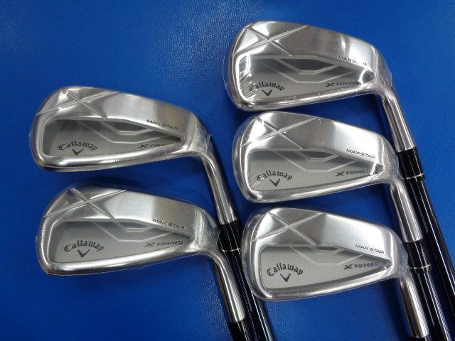 中古ゴルフ X-FORGED MAX STAR 5本