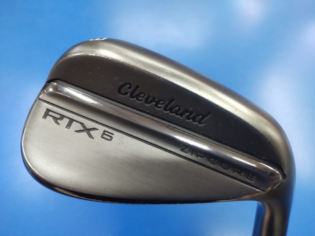 中古ゴルフ RTX-6 ZIPCORE BLACK 48-10 48°