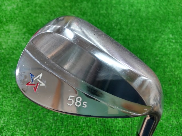 中古ゴルフ ARTISAN WEDGE クロムメッキ58S 58°