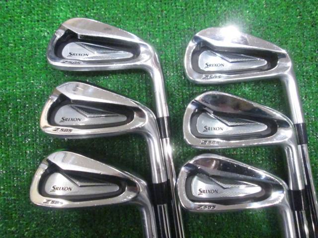 中古ゴルフ スリクソンZ585 6本の写真