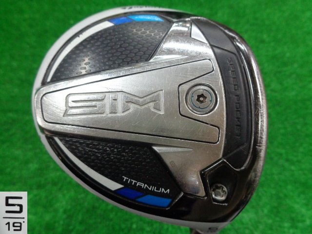 中古ゴルフ SIM 5W 19°