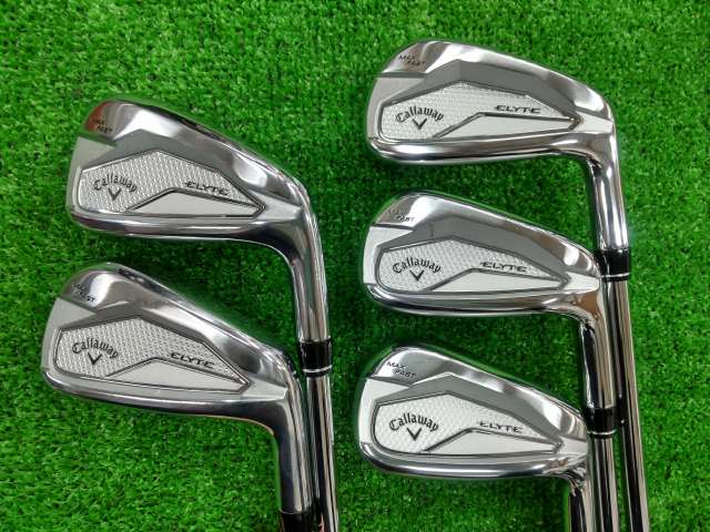 中古ゴルフ ELYTE MAX FAST 5本の写真
