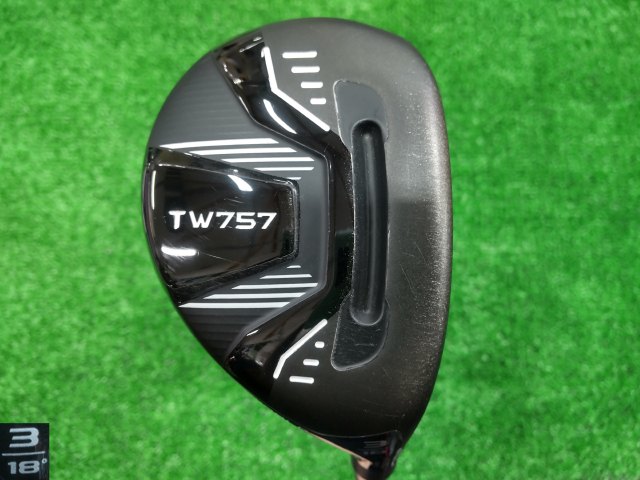 中古ゴルフ ツアーワールドTW757 UT U3 18°の写真