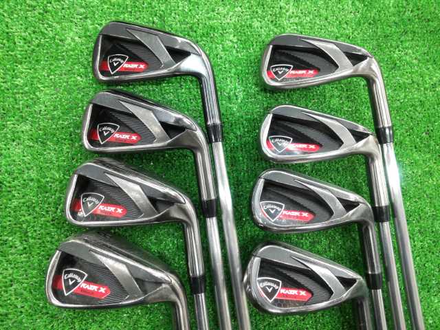 中古ゴルフ RAZR X BLACK 8本の写真