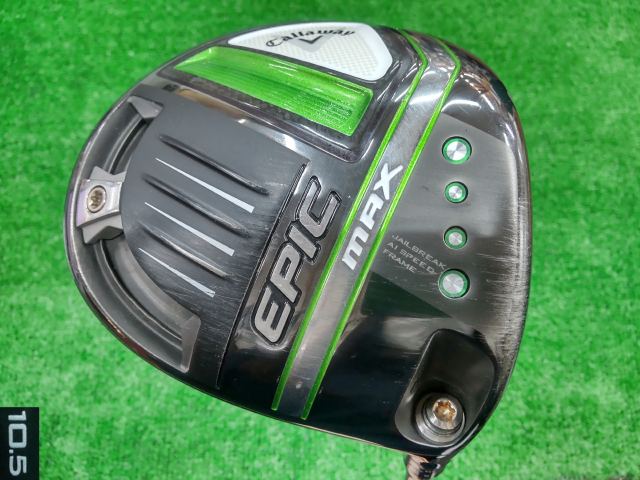 中古ゴルフ EPIC MAX 10.5°の写真