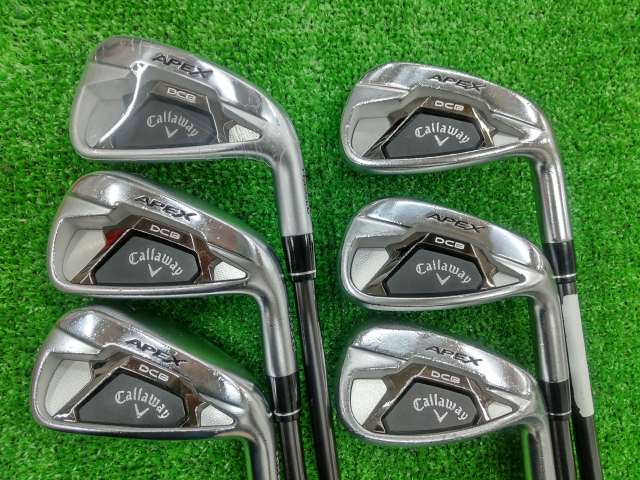 中古ゴルフ APEX DCB 6本の写真