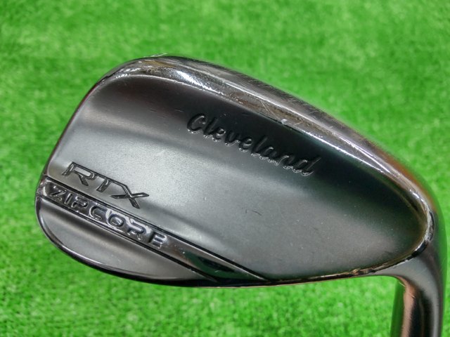 中古ゴルフ RTX ZIPCORE BLACK SATIN 58-12 58°の写真