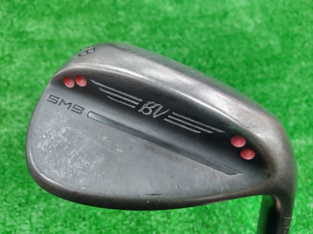 中古ゴルフ ボーケイSM9ジェットブラック58-12D 58°の写真