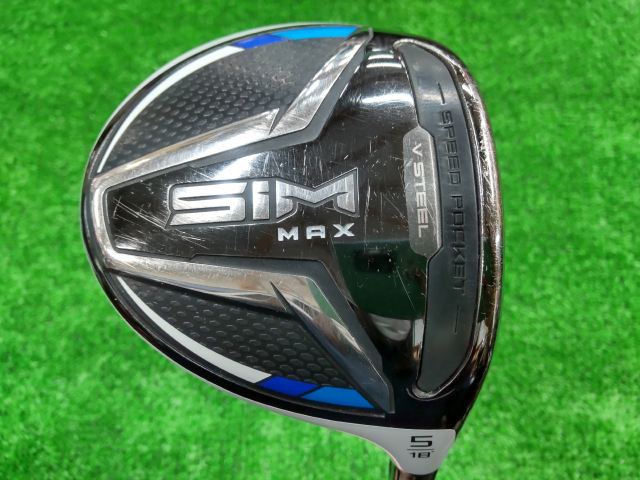 中古ゴルフ SIM MAX 5W 18°