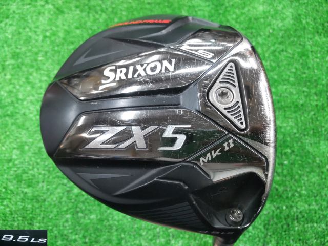 中古ゴルフ スリクソンZX5 Mk II LS 9.5°の写真