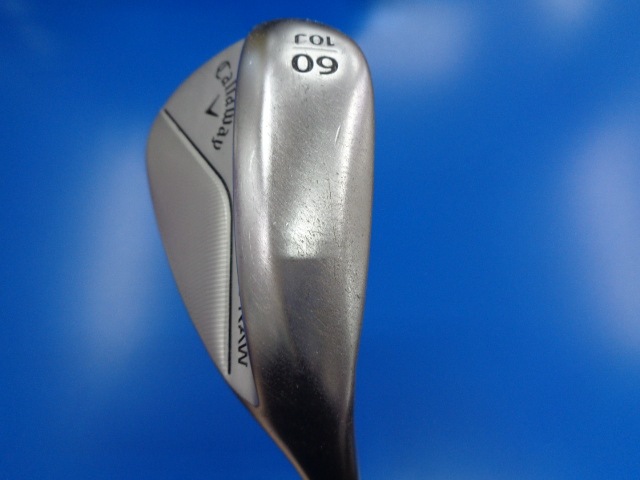 Callaway ウェッジ JAWS RAW CHROME JGRIND 60-10J 60°