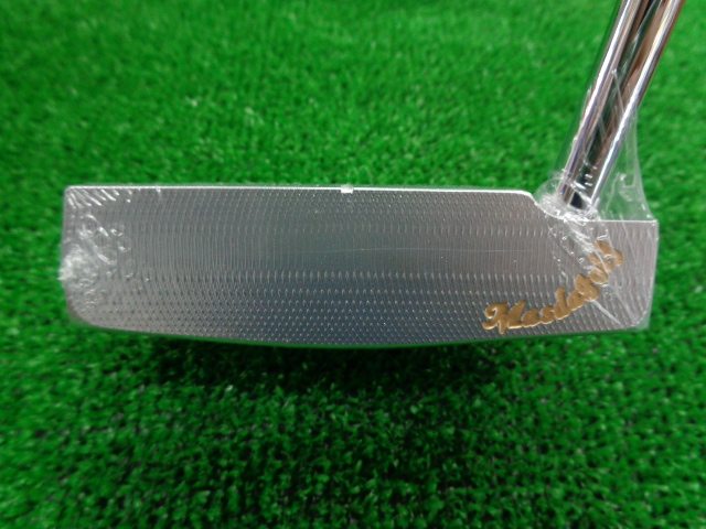 MasdaGolf パター STUDIO-3 ニッケルクロム仕上げ ブレードライン彫刻