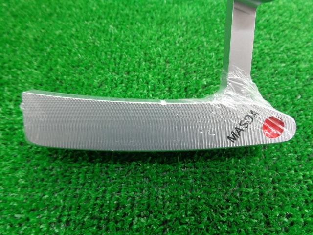 MasdaGolf パター STUDIO-1 ニッケルクロム仕上げ ブレードライン彫刻