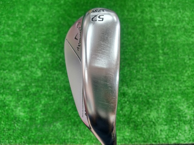 Callaway ウェッジ JAWS RAW CHROME 52-12W 52°