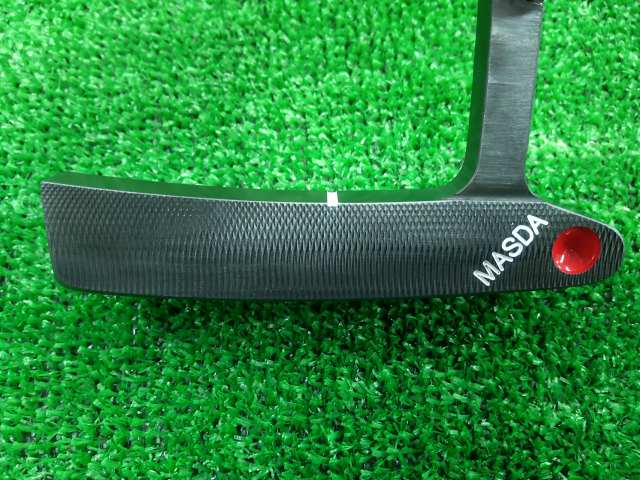 MasdaGolf パター STUDIO-1 ブラックオキサイド仕上げ ブレードライン彫刻