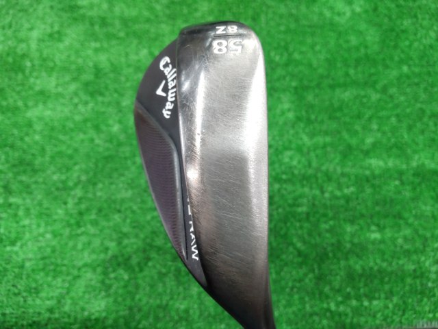 Callaway ウェッジ JAWS RAW BLACK 58-8Z 58°