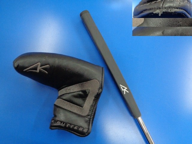 中古 A DESIGN GOLF AK 01Bパター ゴルフ用品