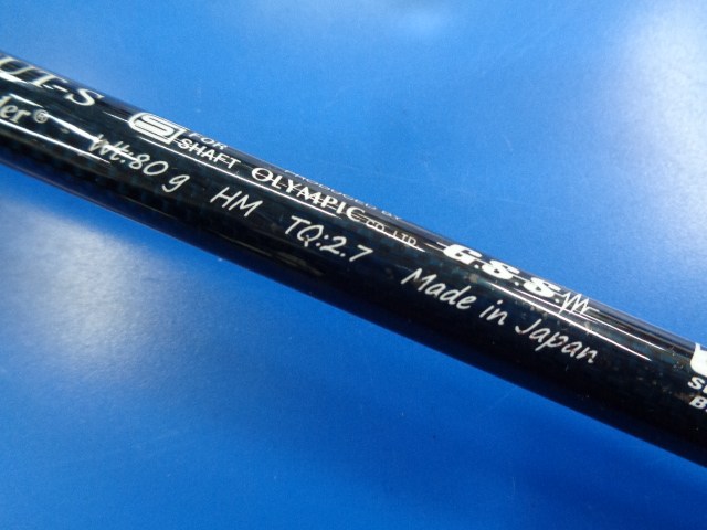 中古 DERAMA 01-80UT-S ピン用スリーブ 38.25インチシャフト ゴルフ用品