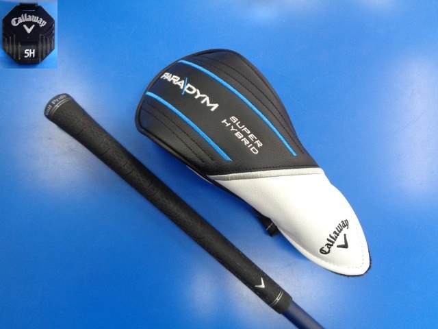 中古 PARADYM SUPER HYBRID 24 24°ユーティリティ ゴルフ用品