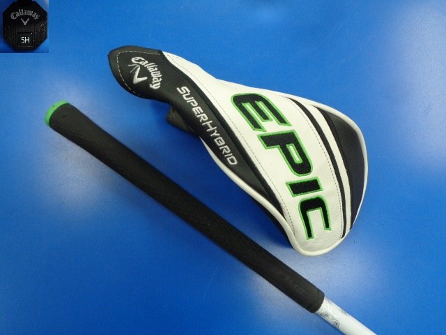 中古 EPIC SUPER HYBRID 5H 24°ユーティリティ ゴルフ用品