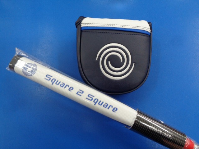 中古 Ai-ONE SQUARE 2 SQUARE MAX STRIREパター ゴルフ用品