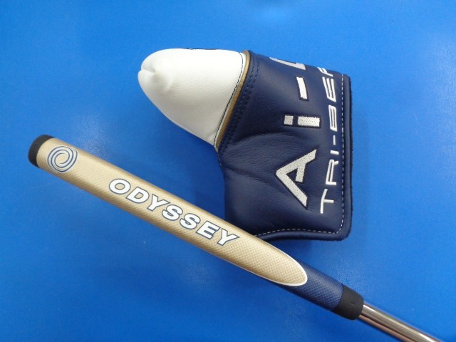 中古 Ai-ONE MILLED TRI-BEAM DW Tパター ゴルフ用品